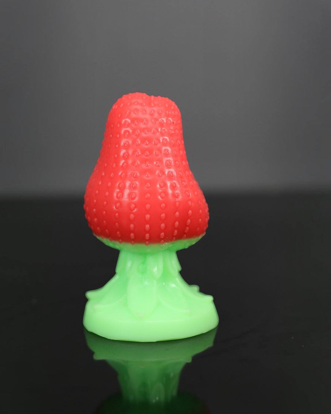 The Strawberry Plug - Medium, Soft Shaft Firm Base, Mold Issue (FLOP)