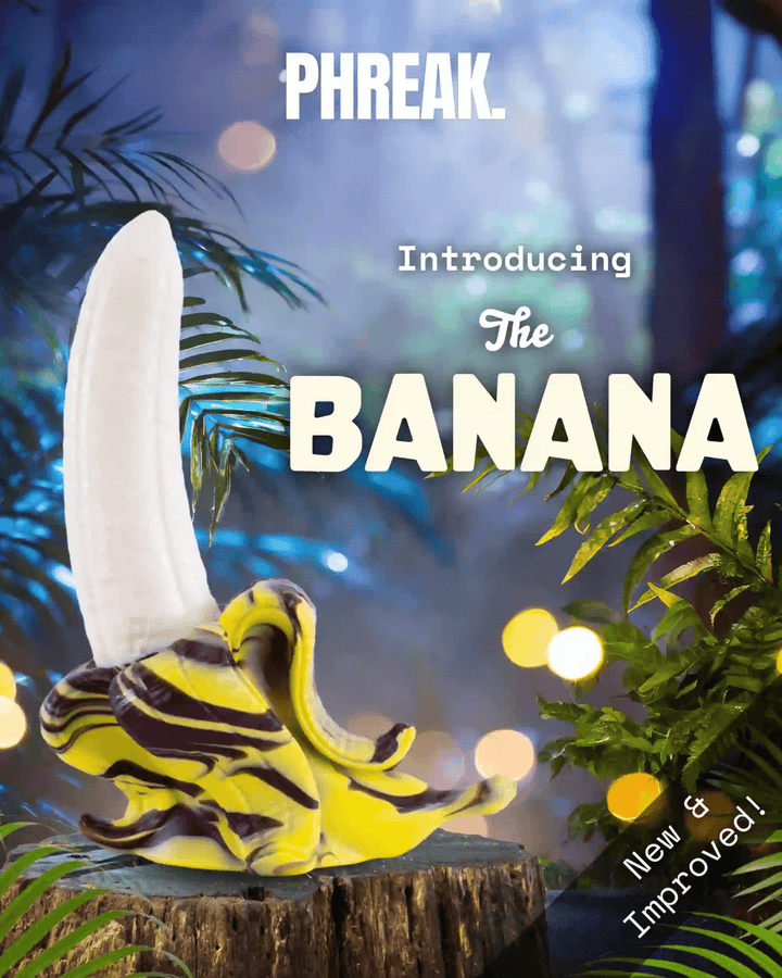 Banana Novelty Fruit Dildo - PhreakClub