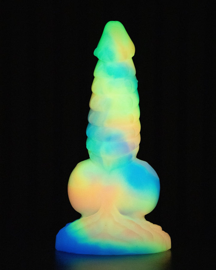 Dovah - Large, Soft - GITD Rainbow Pride - PhreakClub