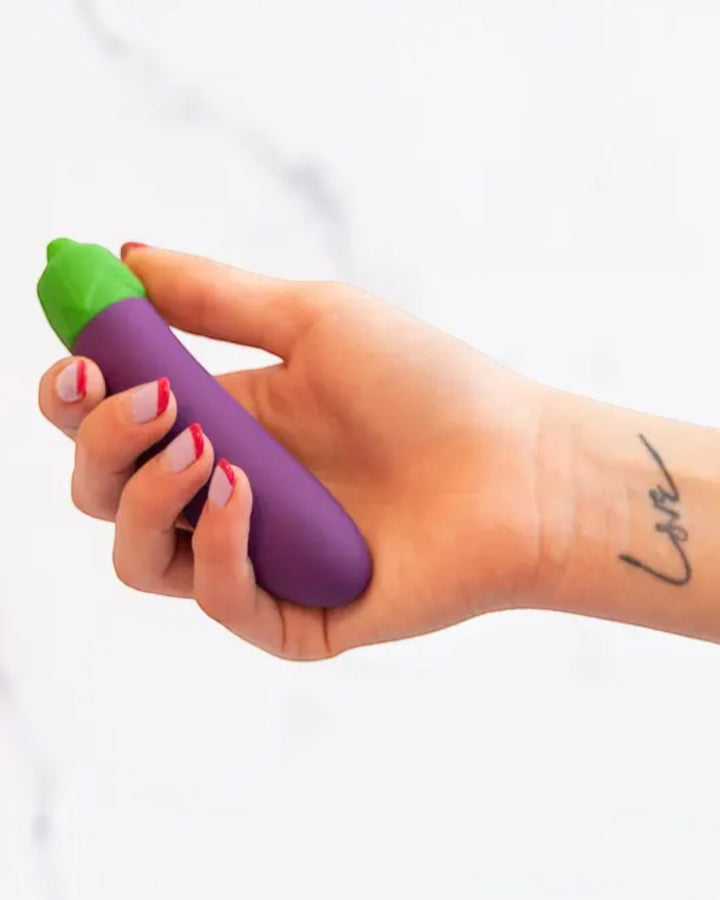 Eggplant Emojibator Bullet Vibrator