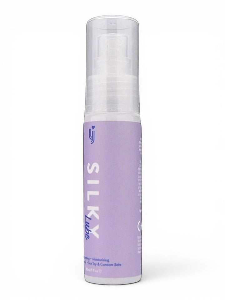 P.C Manufacturing Ltd Loving Joy Silky Lubricant 30ml, water-based, vegan, moisturising, sex toy and condom safe.