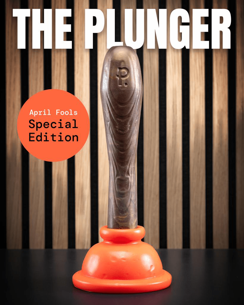 The Plunger Novelty Dildo - PhreakClub