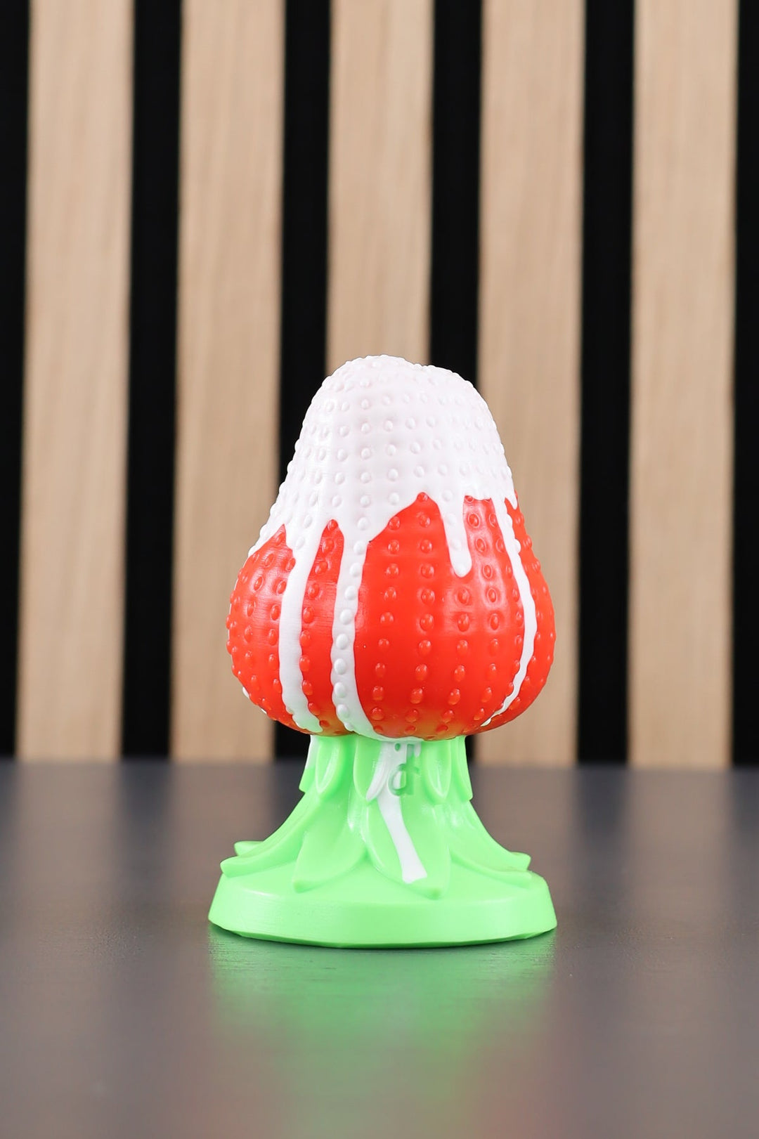 Strawberry Plug - Large, Soft - FLOP (Slight Drip Delamination) - PhreakClub